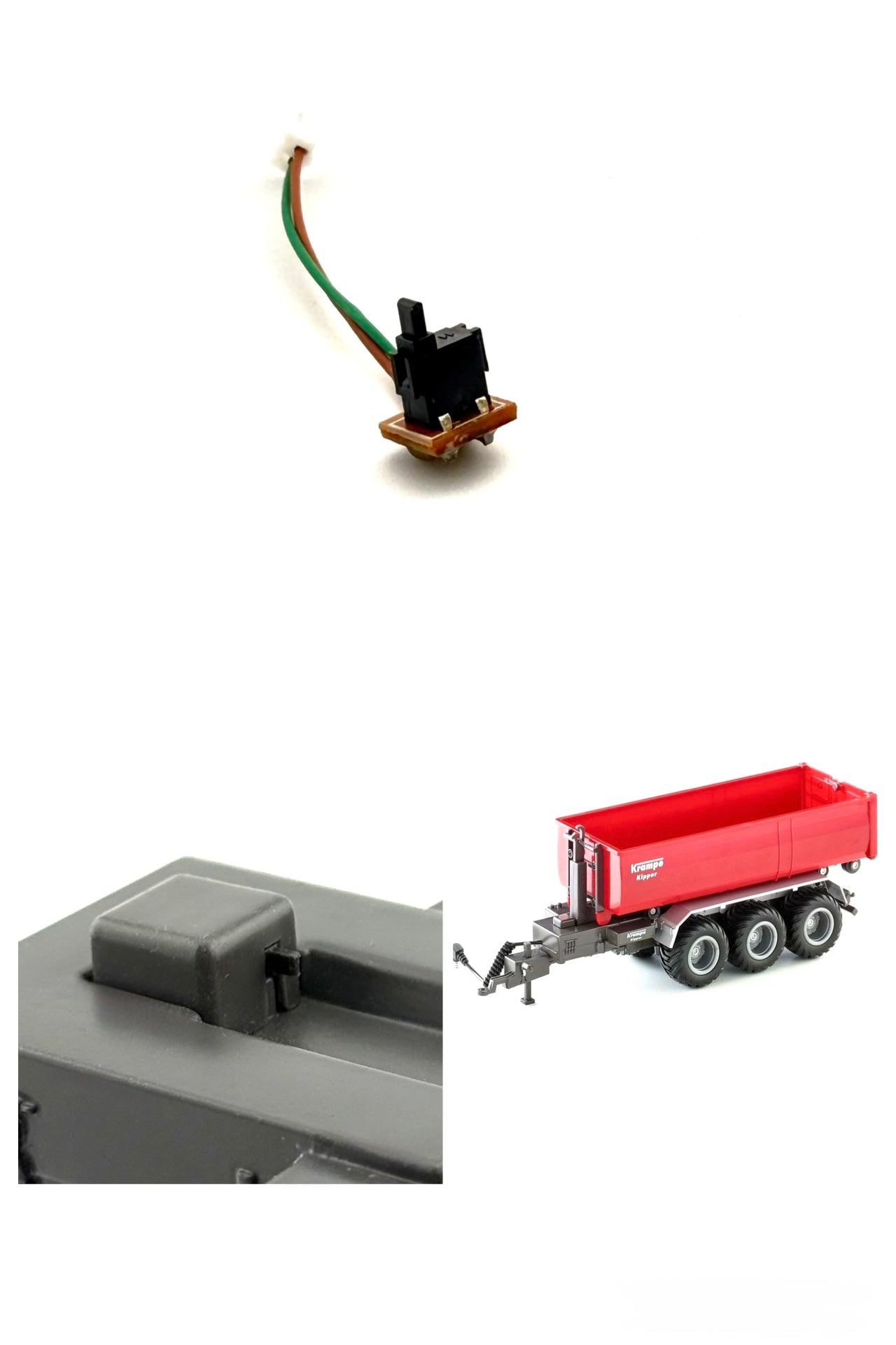 SIKU CONTROL 6786 Endlagenschalter für Hakenlift Krampe Dreiachser ...