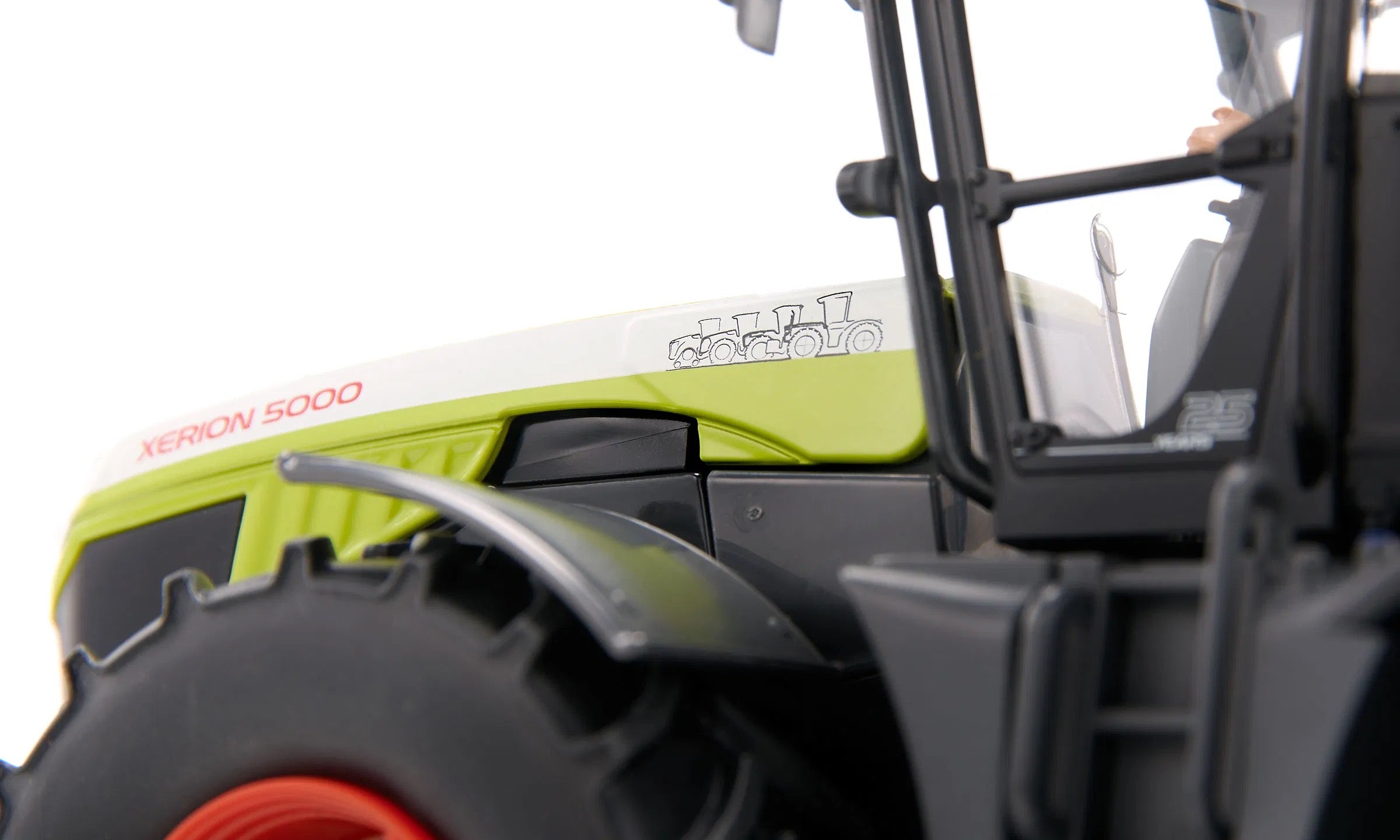 SIKU CONTROL 6788 Claas Xerion 5000 25 Jahre Xerion Jubileumsedition Detailansicht Seite
