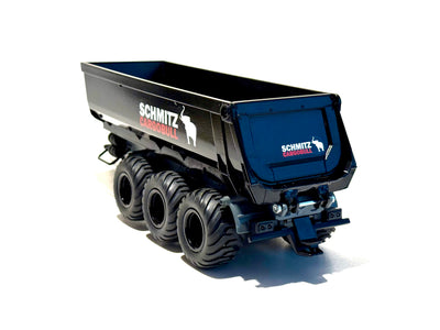 Seitenansicht:
Kipper in schwarz, Felgen in schwarz