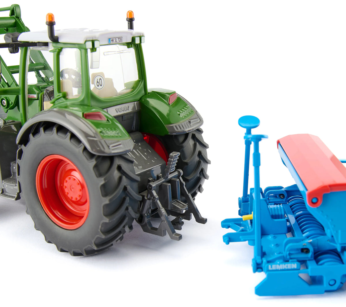 Fendt 728 Vario Modellbau im Maßstab 1:32 Heckansicht 