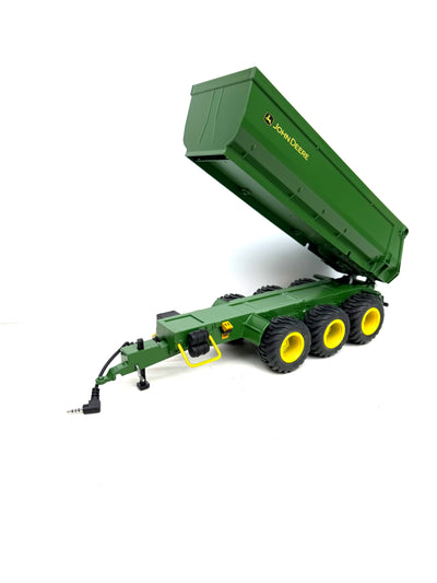 John Deere Dreiachs Kipper 1:32 schräg vorne Modell