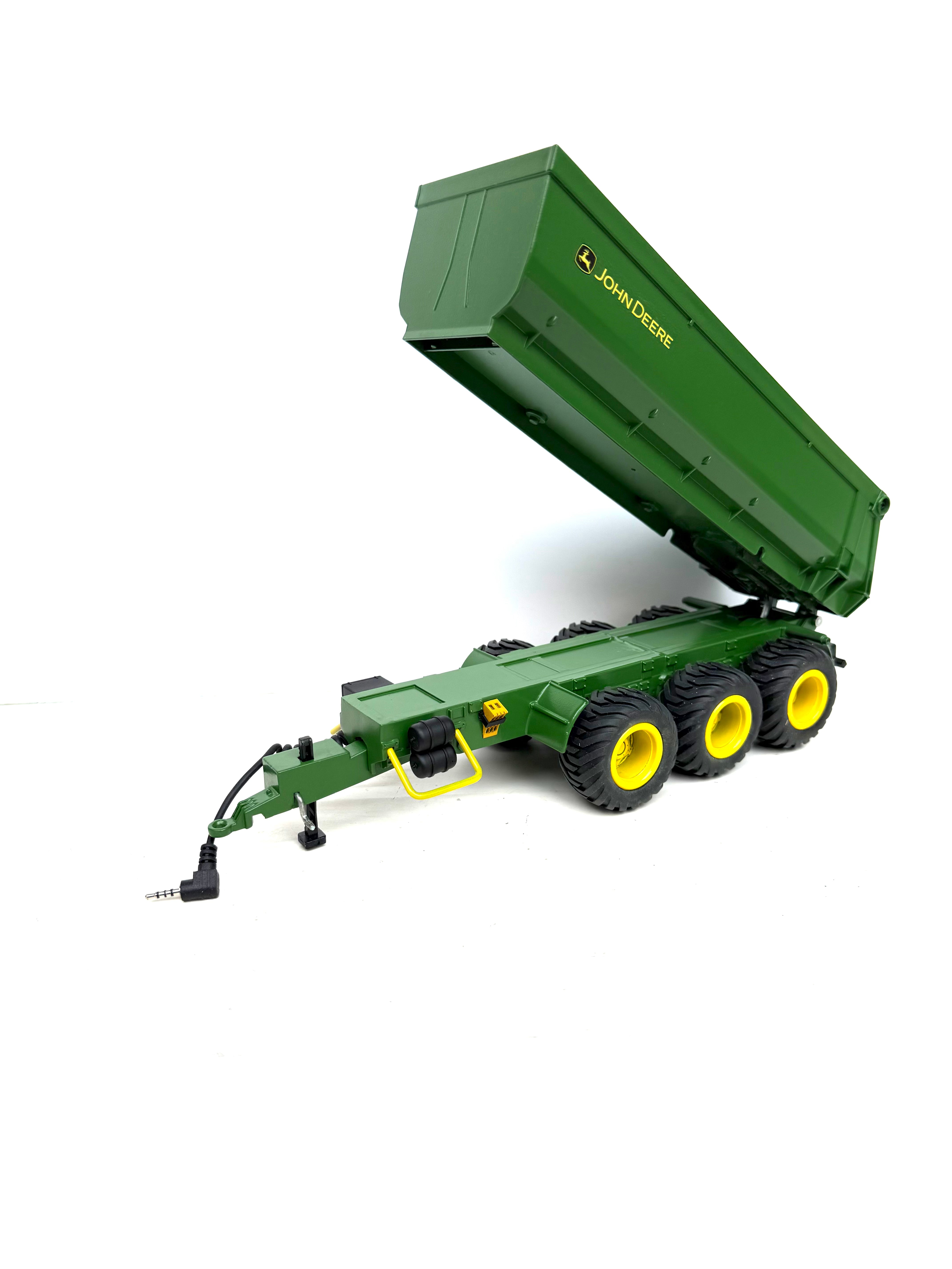 John Deere Dreiachs Kipper 1:32 schräg vorne Modell