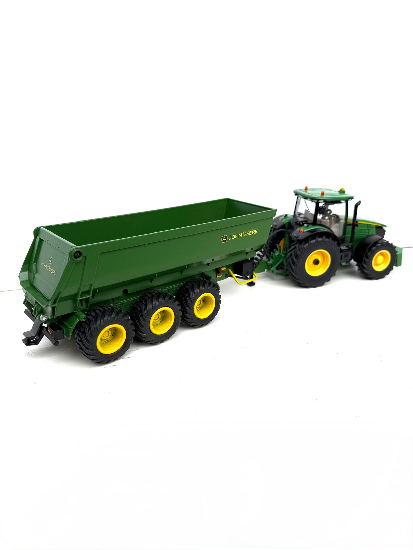 John Deere Traktor mit Kipper hinten 1:32 Modell