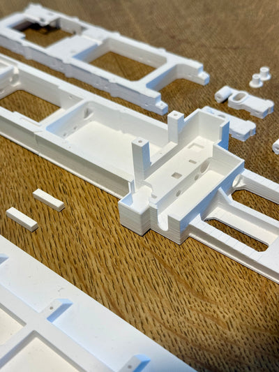 Plateau Auflieger 1 32 Rahmen Detail Modellbau