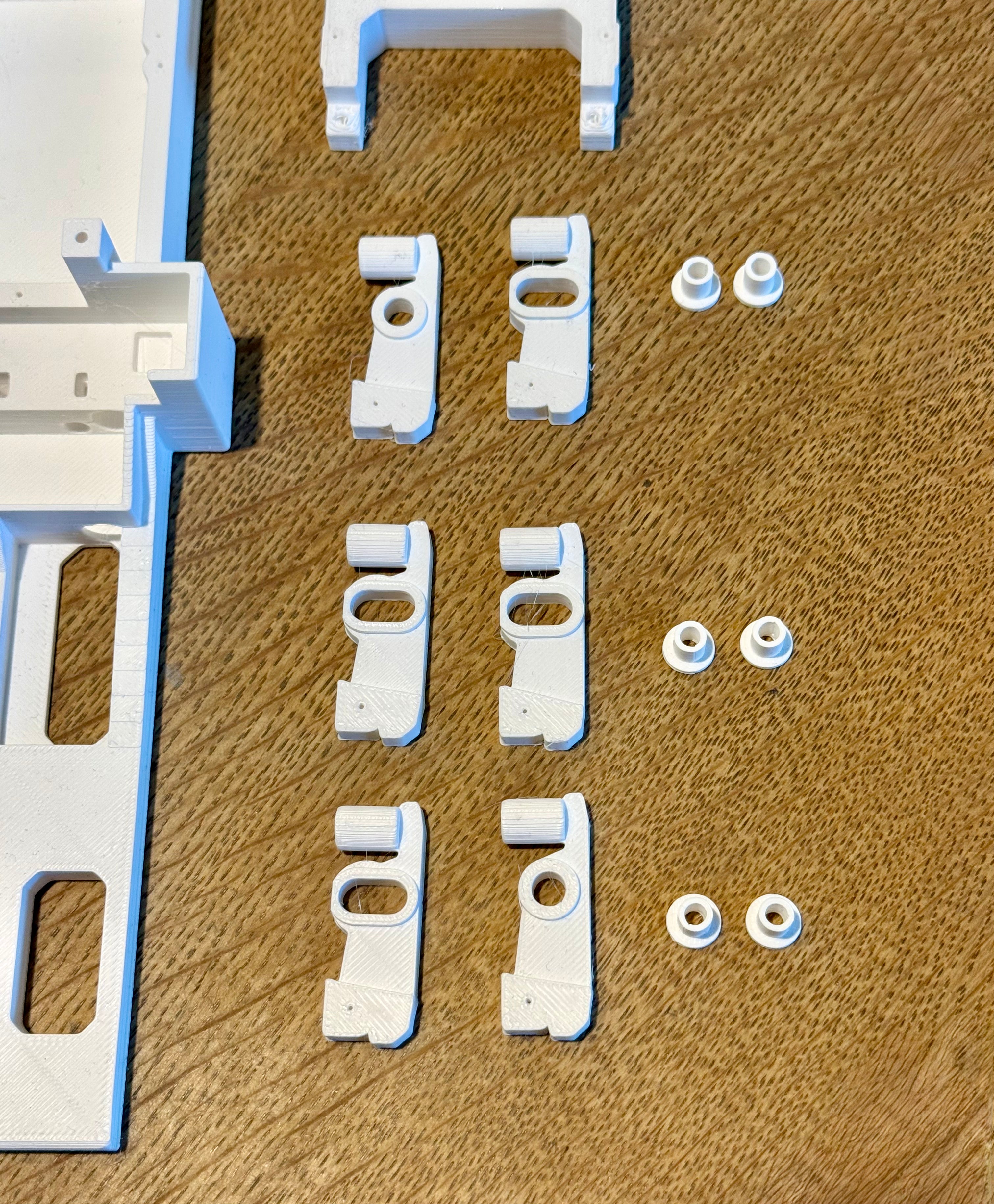 Plateau Sattelauflieger 1 32 Achsen Detail Modellbau