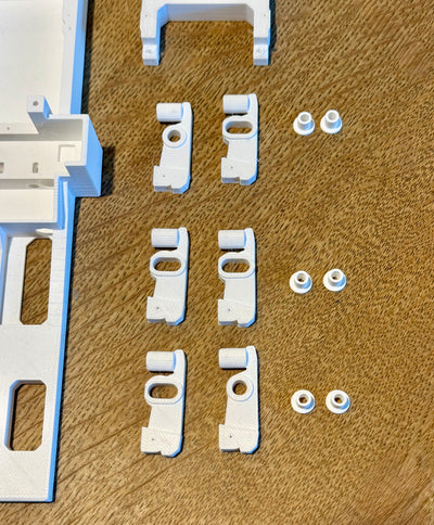 Plateau Sattelauflieger 1 32 Achsen Detail Modellbau