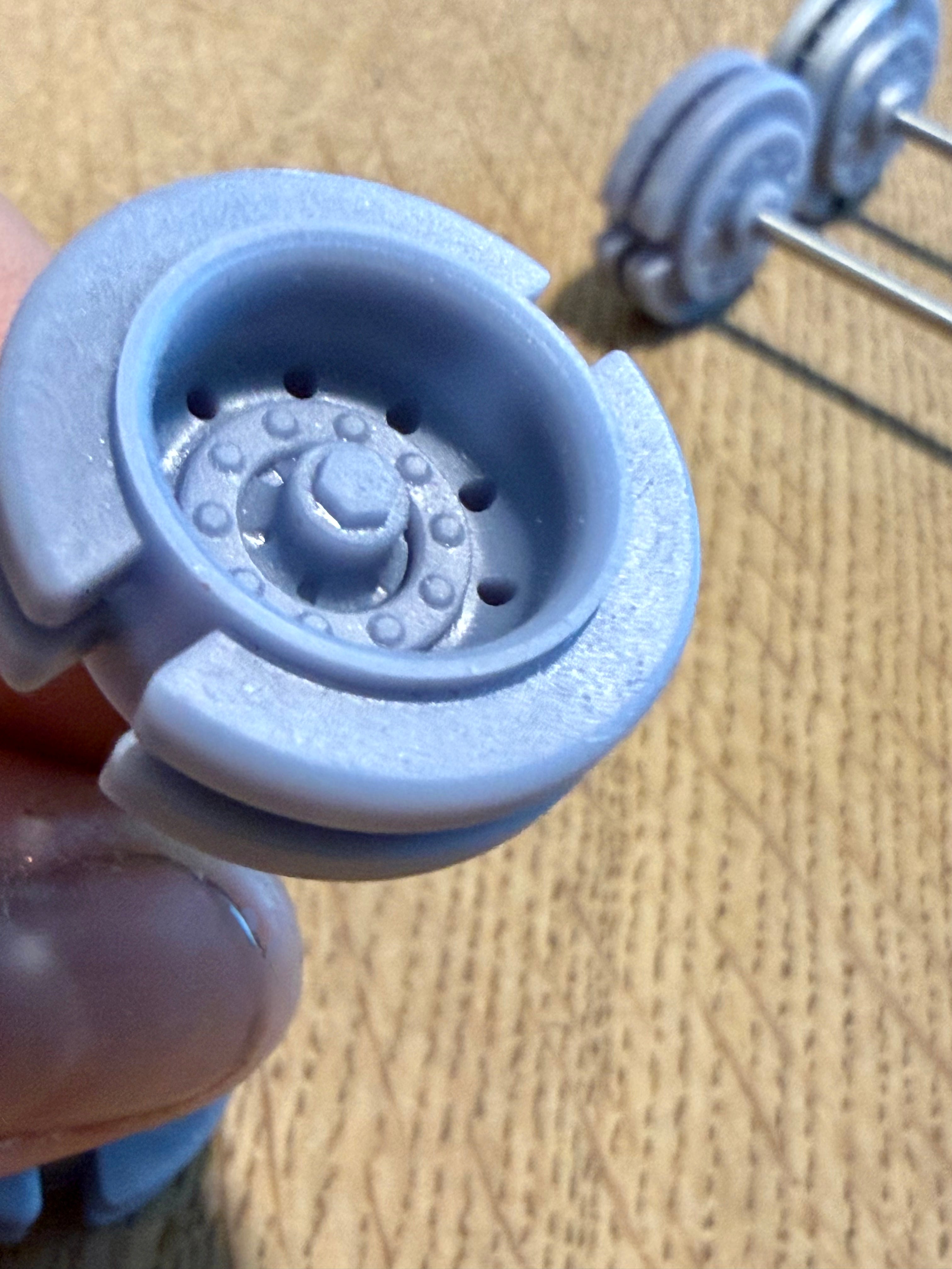 Sattelauflieger 1 32 Nahaufnahme Detail Felge