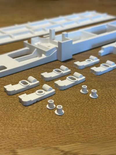 Sattelauflieger 1 32 Unterseite Modellbau Detail Fahrwerk