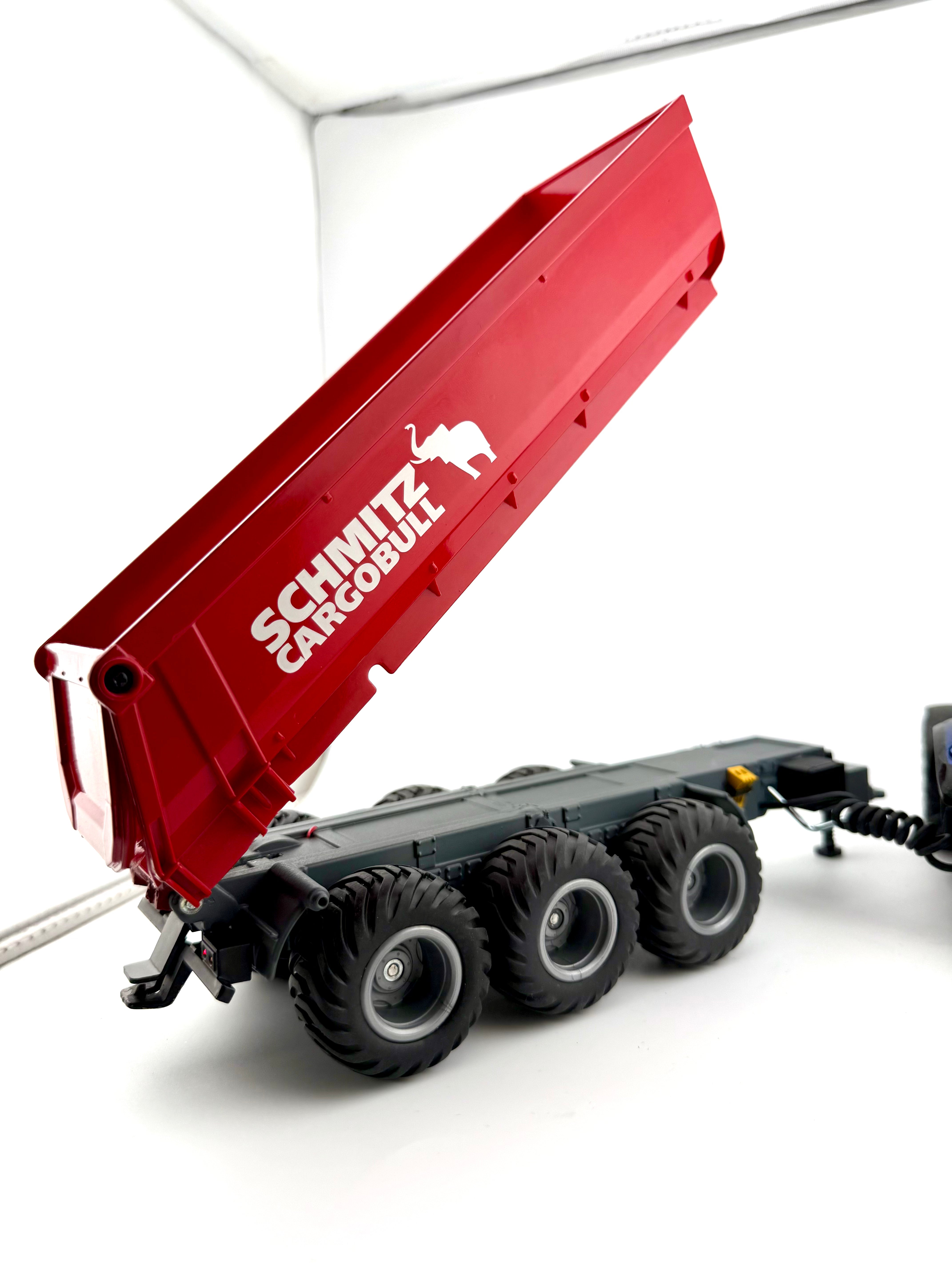 Modellbau Umbau Siku 6780 Dreiachser Kipper realistische Kippfunktion